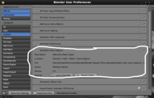 Enabling Extra Objects Addon
