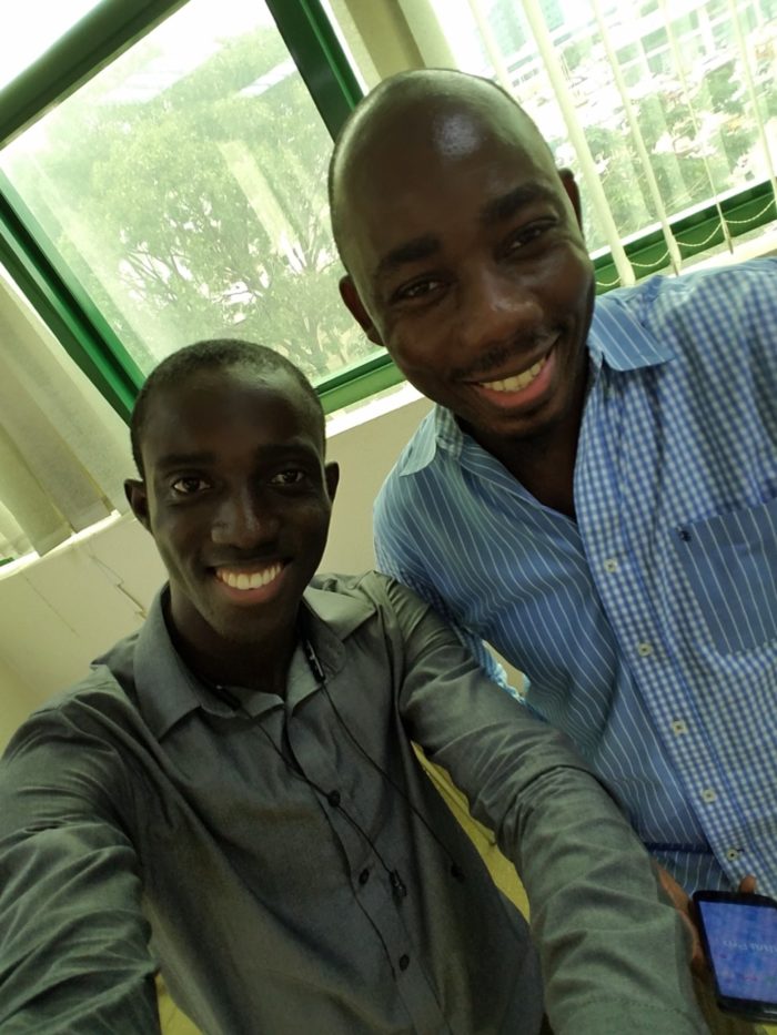 Oral Ofori and I